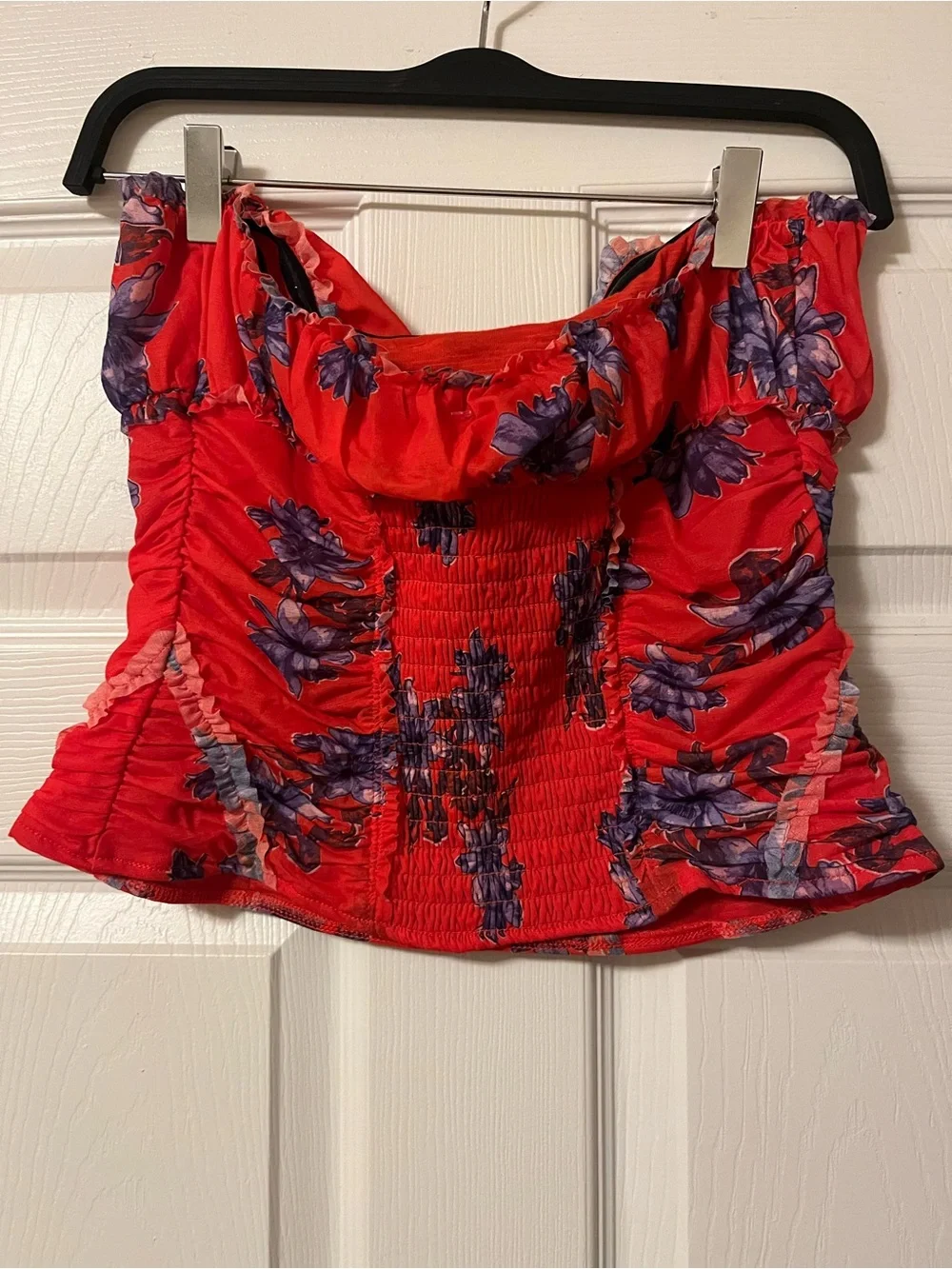 Free People Scottie Printed Tube Top Size L